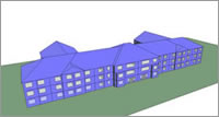 SBEM modelled actual building