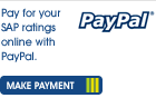 Pay for your SAP ratings online with PayPal